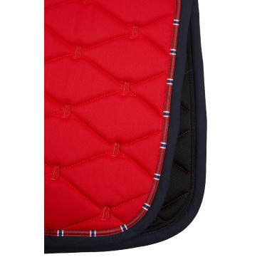 Almofada de sela mista B Vertigo Amory com monograma bordado B Vertigo Vermelho rosa bérberis Almofada de sela mista B Vertigo Amory com monograma bordado B Vertigo Vermelho rosa bérberis