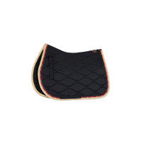 Sela de adestramento B Vertigo Amory com monograma bordado Marinho escuro Azul