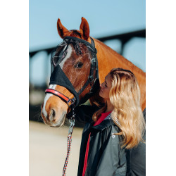 Máscara anti-moscas Horze Oslo Marinho escuro Azul