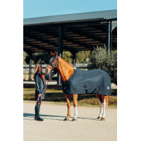 Máscara anti-moscas Horze Oslo Coentro verde