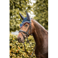 Boné Amory para cavalos anti-ruído B Vertigo Marinho escuro Azul Boné Amory para cavalos anti-ruído B Vertigo Marinho escuro Azul