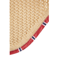 Boné Amory para cavalos anti-ruído B Vertigo Teck bege Amarelo