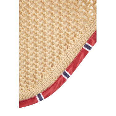 Boné Amory para cavalos anti-ruído B Vertigo Teck bege Amarelo