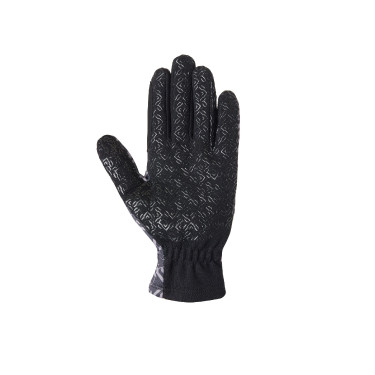Luvas de equitação Horze Jorja Caviar preto Luvas de equitação Horze Jorja Caviar preto