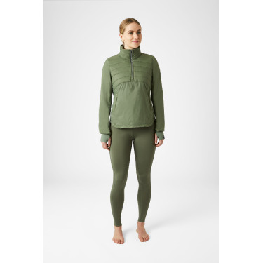 Anoraque híbrido Horze Annika, mulher Verde-oliva Anoraque híbrido Horze Annika, mulher Verde-oliva