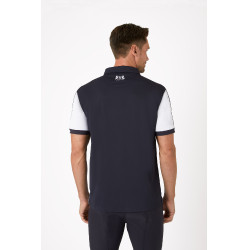 Polo funcional B Vertigo Alec para homem Azul infinito / branco