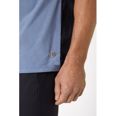 Polo funcional B Vertigo Alec para homem Azul infinito / branco Polo funcional B Vertigo Alec para homem Azul infinito / branco