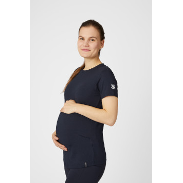 Camiseta de maternidade funcional Horze Lily Marinho escuro Azul Camiseta de maternidade funcional Horze Lily Marinho escuro Azul