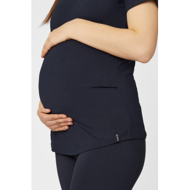 Camiseta de maternidade funcional Horze Lily Marinho escuro Azul Camiseta de maternidade funcional Horze Lily Marinho escuro Azul