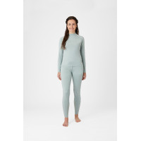 Top de treino Horze Gabriela feminino com proteção UV Cinza aqua Azul Top de treino Horze Gabriela feminino com proteção UV Cinza aqua Azul