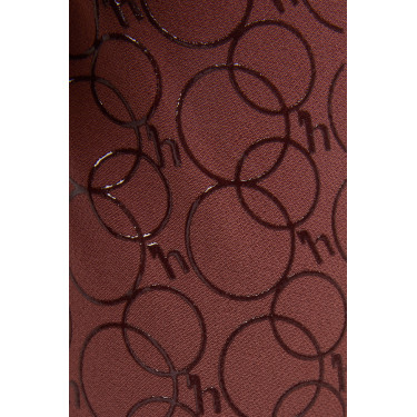 Calça de equitação com aderência total em silicone Horze Leighton Juvenil com bolso para celular Calça de equitação com aderência total em silicone Horze Leighton Juvenil com bolso para celular
