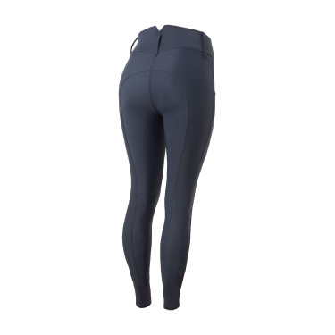 Calça de equitação com grip nos joelhos cintura alta Horze Indira feminina Calça de equitação com grip nos joelhos cintura alta Horze Indira feminina