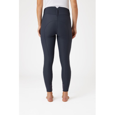 Calça de equitação com grip nos joelhos cintura alta Horze Indira feminina Calça de equitação com grip nos joelhos cintura alta Horze Indira feminina