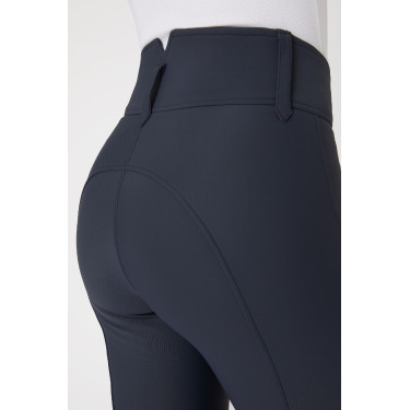 Calça de equitação com grip nos joelhos cintura alta Horze Indira feminina Calça de equitação com grip nos joelhos cintura alta Horze Indira feminina
