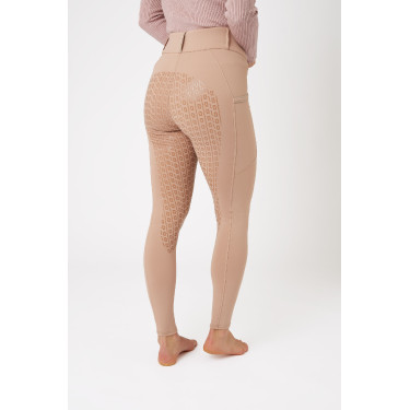 Calça de equitação com grip integral Horze Noelle feminina