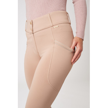 Calça de equitação com grip integral Horze Noelle feminina Calça de equitação com grip integral Horze Noelle feminina