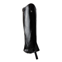 Mini-chaps Horze Wicklow com perfurações florais Preto Mini-chaps Horze Wicklow com perfurações florais Preto