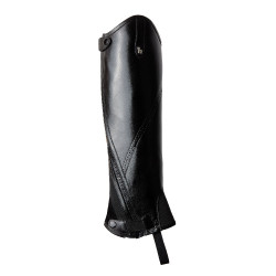 Mini-chaps Horze Wicklow com perfurações florais Preto Mini-chaps Horze Wicklow com perfurações florais Preto