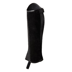 Mini-chaps Horze Wicklow com perfurações florais Preto Mini-chaps Horze Wicklow com perfurações florais Preto