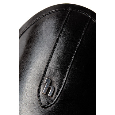 Mini-chaps Horze Wicklow com perfurações florais Preto Mini-chaps Horze Wicklow com perfurações florais Preto