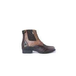 Botas bicolores Horze Kilkenny mulher Castanho escuro / castanho claro