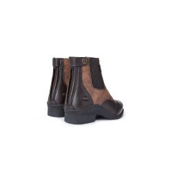 Botas bicolores Horze Kilkenny mulher Castanho escuro / castanho claro