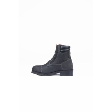 Botas Jodhpur Horze Blake de couro para criança Preto Botas Jodhpur Horze Blake de couro para criança Preto