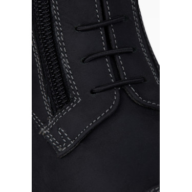 Botas Jodhpur Horze Blake de couro para criança Preto Botas Jodhpur Horze Blake de couro para criança Preto