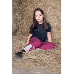 Calça infantil Horze Felicia Rosa seca Calça infantil Horze Felicia Rosa seca