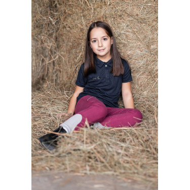 Calça infantil Horze Felicia Rosa seca Calça infantil Horze Felicia Rosa seca