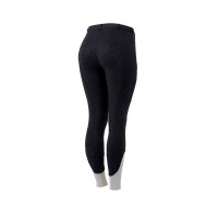 Calça de equitação Horze Felicia com grip integral Marinho escuro