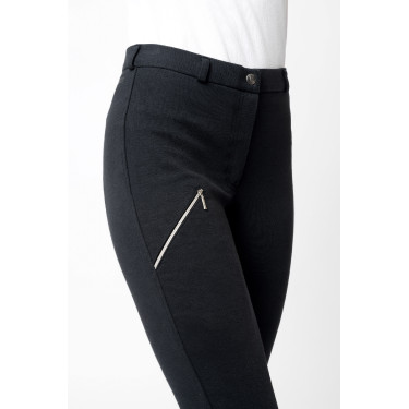 Calça de equitação Horze Felicia com grip integral Calça de equitação Horze Felicia com grip integral