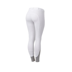 Pantalon d'équitation Horze Felicia fond intégral grip Blanc Pantalon d'équitation Horze Felicia fond intégral grip Blanc