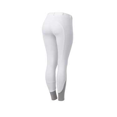 Pantalon d'équitation Horze Felicia fond intégral grip Blanc Pantalon d'équitation Horze Felicia fond intégral grip Blanc