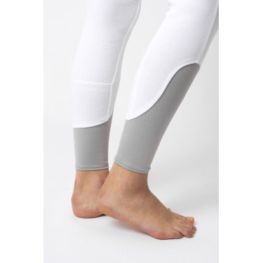 Pantalon d'équitation Horze Felicia fond intégral grip Blanc Pantalon d'équitation Horze Felicia fond intégral grip Blanc