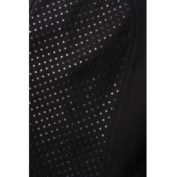 Calça de equitação Horze Felicia com grip integral Preto