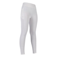 Legging Alice com fundo integral em silicone HKM Branco