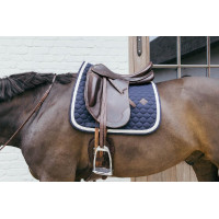 Almofada de sela Plaited Cord Dressage Kentucky Marinho Azul-marinho Almofada de sela Plaited Cord Dressage Kentucky Marinho Azul-marinho