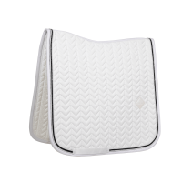 Almofada de sela Metal Chain Dressage Kentucky Branco Almofada de sela Metal Chain Dressage Kentucky Branco