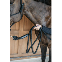 Corda de treino Dy'on com mosquetão Preto