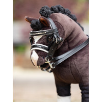 Cabeçada para brinquedo Mini Pônei LeMieux Preto Cabeçada para brinquedo Mini Pônei LeMieux Preto