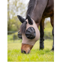 Máscara anti-moscas LeMieux Bug Relief Full Noz Castanho