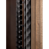 Rendas Magna Grip Rubber LeMieux Preto / prateado