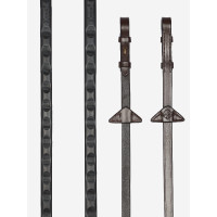 Rendas Magna Grip Rubber LeMieux Havana / latão Castanho