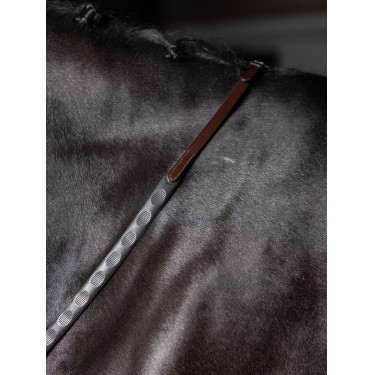 Rendas Magna Grip Rubber LeMieux Havana / latão Castanho Rendas Magna Grip Rubber LeMieux Havana / latão Castanho