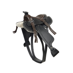 Sela Western para brinquedo Mini Pônei LeMieux Sela Western para brinquedo Mini Pônei LeMieux