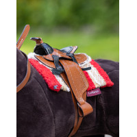 Selle Western tan pour jouet Toy Pony