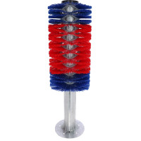 Escova em poste HAPPYCOW Kerbl Vermelho / azul Escova em poste HAPPYCOW Kerbl Vermelho / azul