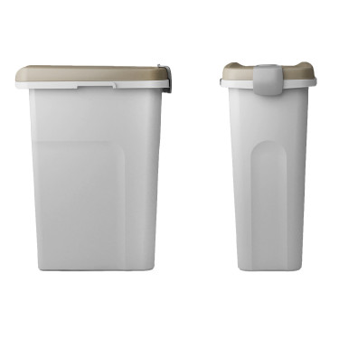 Recipiente para alimentos Petfood Kerbl Branco / castanho Recipiente para alimentos Petfood Kerbl Branco / castanho