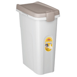 Recipiente para alimentos Petfood Kerbl Branco / castanho Recipiente para alimentos Petfood Kerbl Branco / castanho